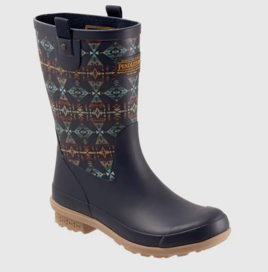 Pendleton Women’s Diamond Peak Western Mid High Rain Boot