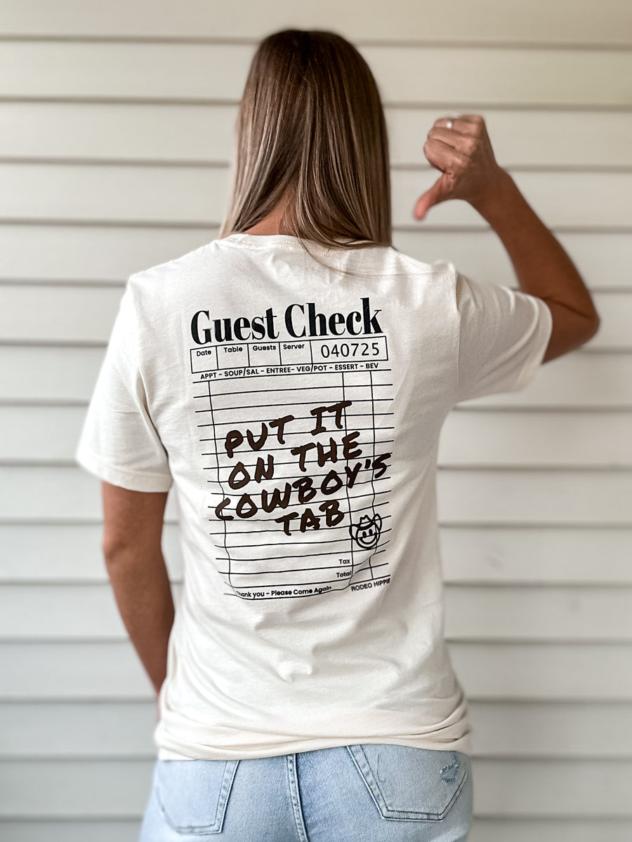 Put It On The Cowboy’s Tab Tee