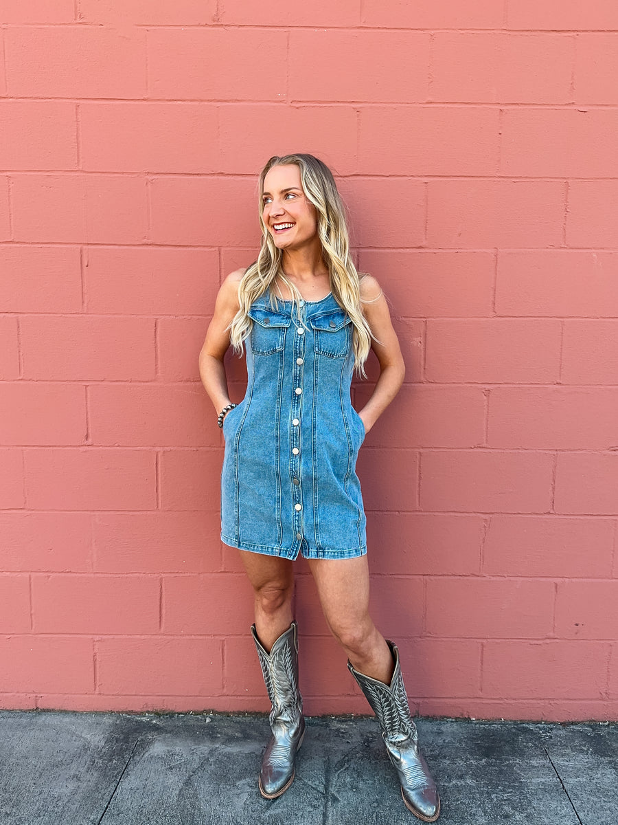 Macie Denim Dress