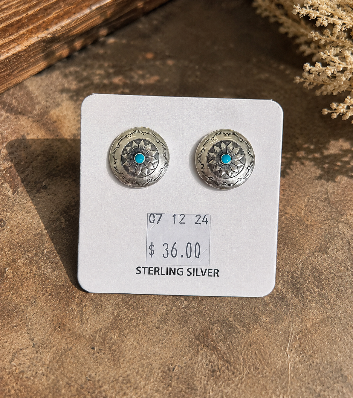 Circle Post Earrings 3