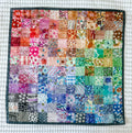 Rainbow Patchwork Shorty Scarf