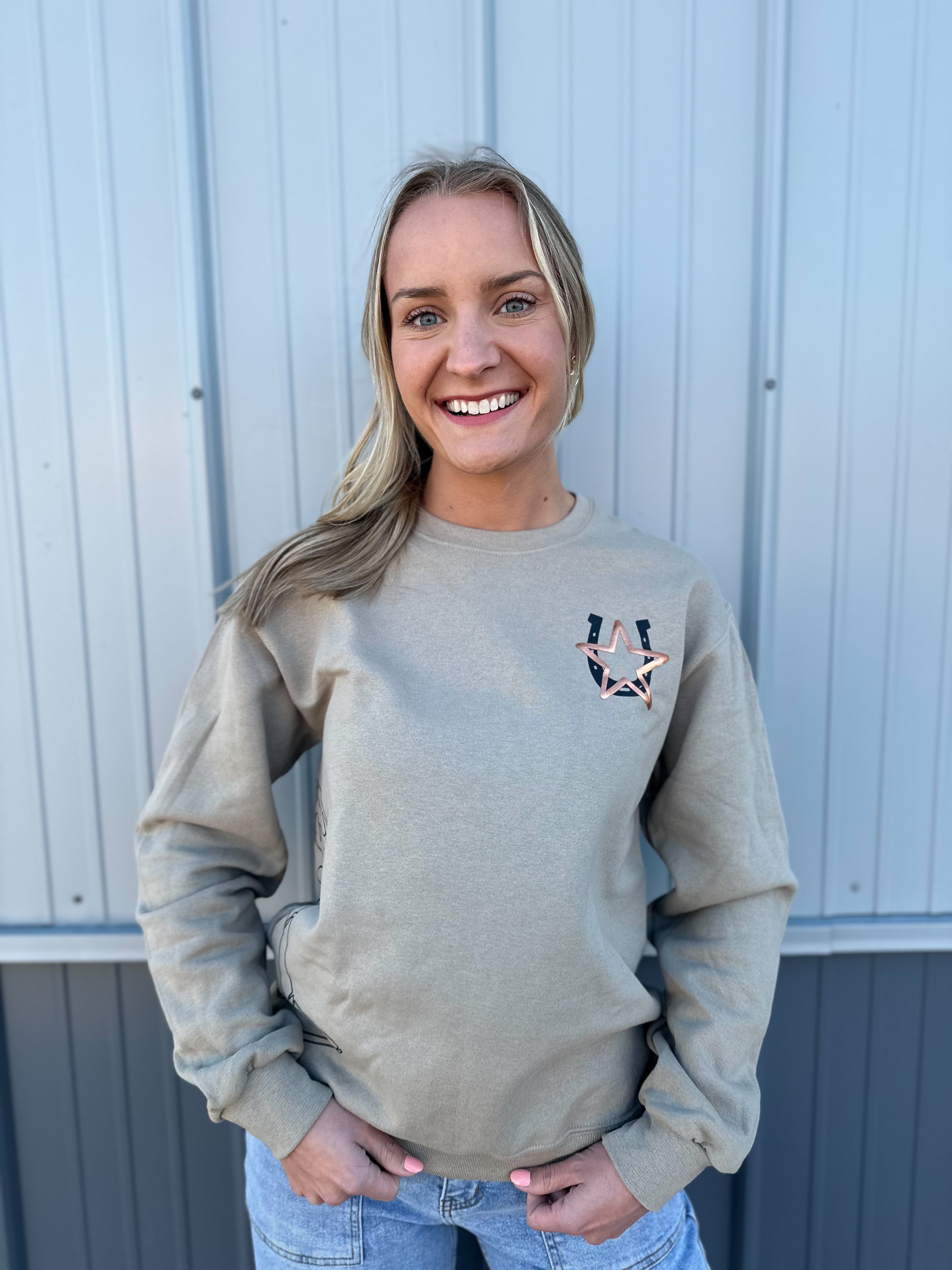 Cowgirl Club Crewneck