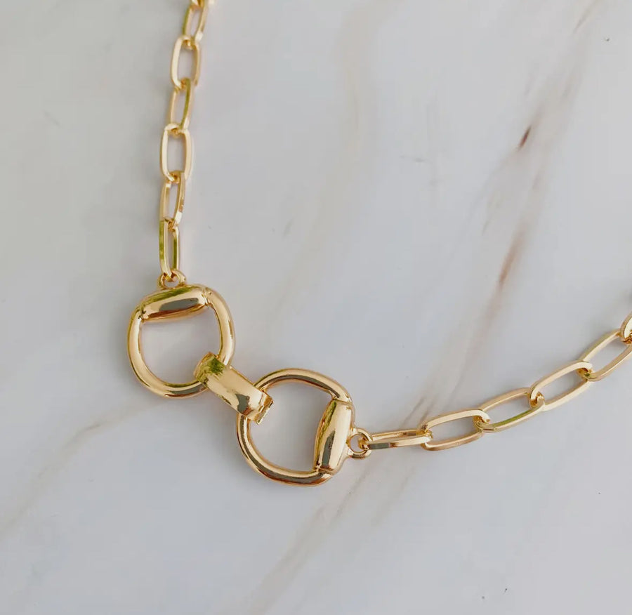 Single Bit Necklace (Gold)