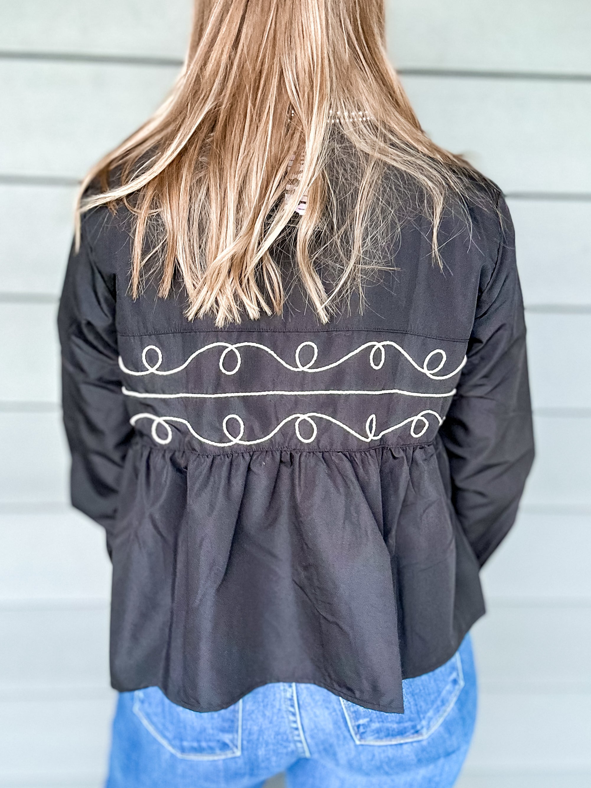 Loopty Lou Long Sleeve (Black)