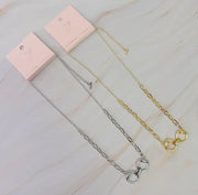 Single Bit Necklace (Silver)