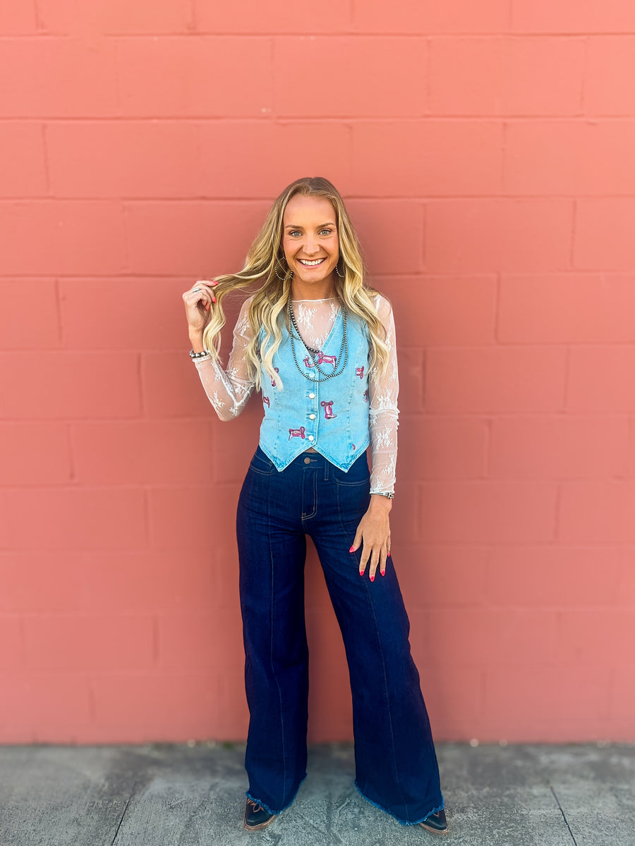Dolly Denim Vest
