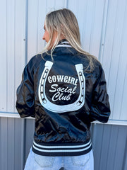 “Cowgirl Social Club” Varsity Jacket