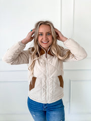 Texas quilted puffer jacket