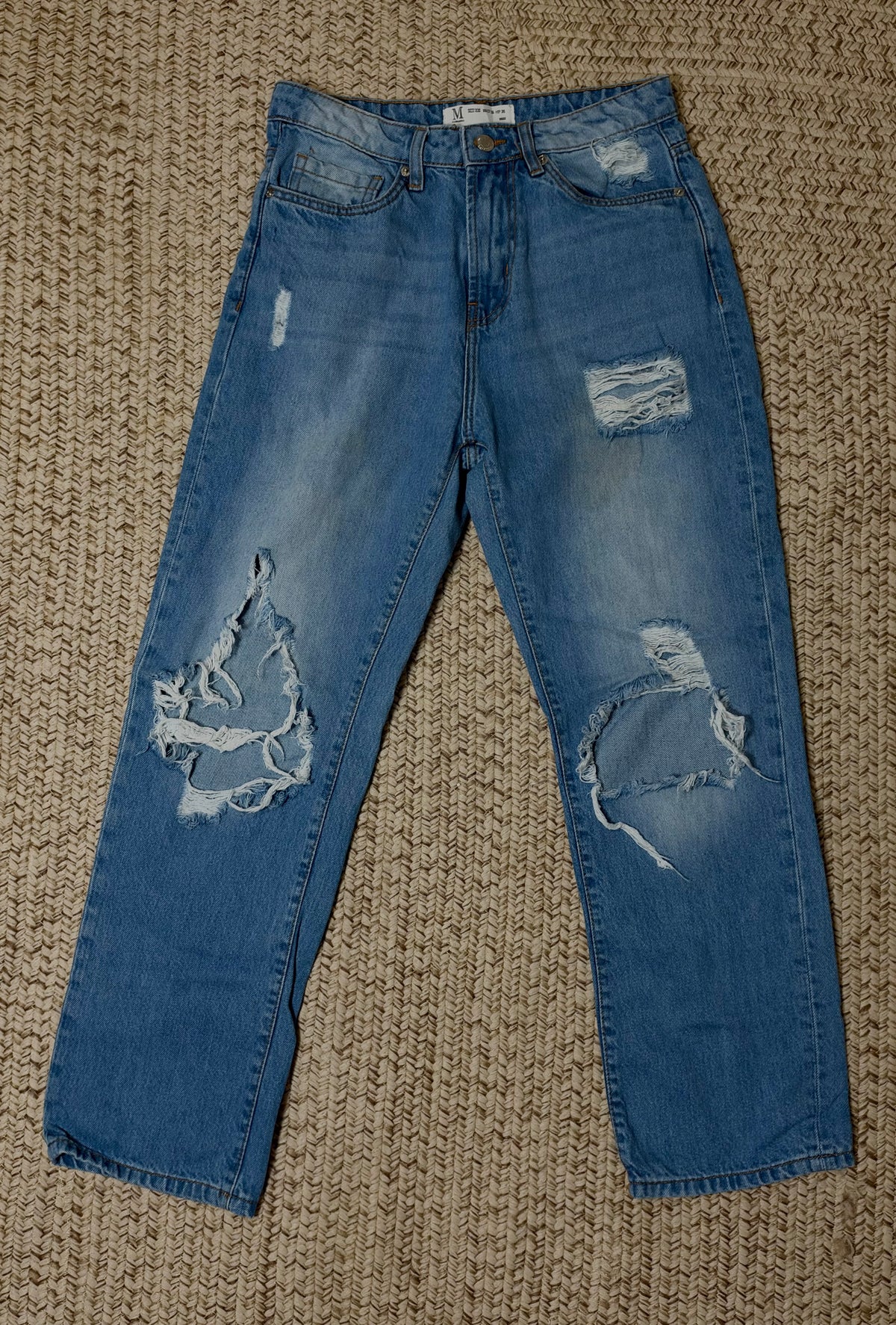 Muselocks Ripped Denim Jeans
