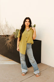 Rodeo Grounds Button Up (Verde)