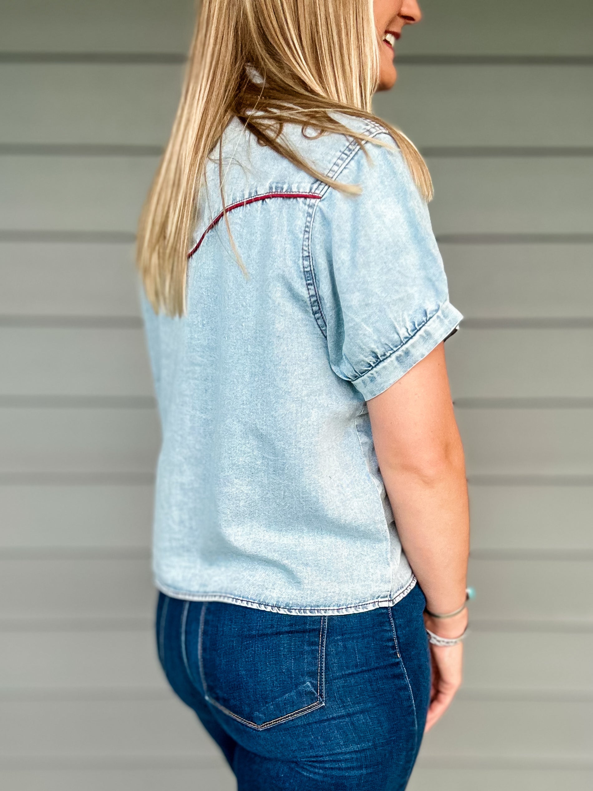 Durango Denim Top