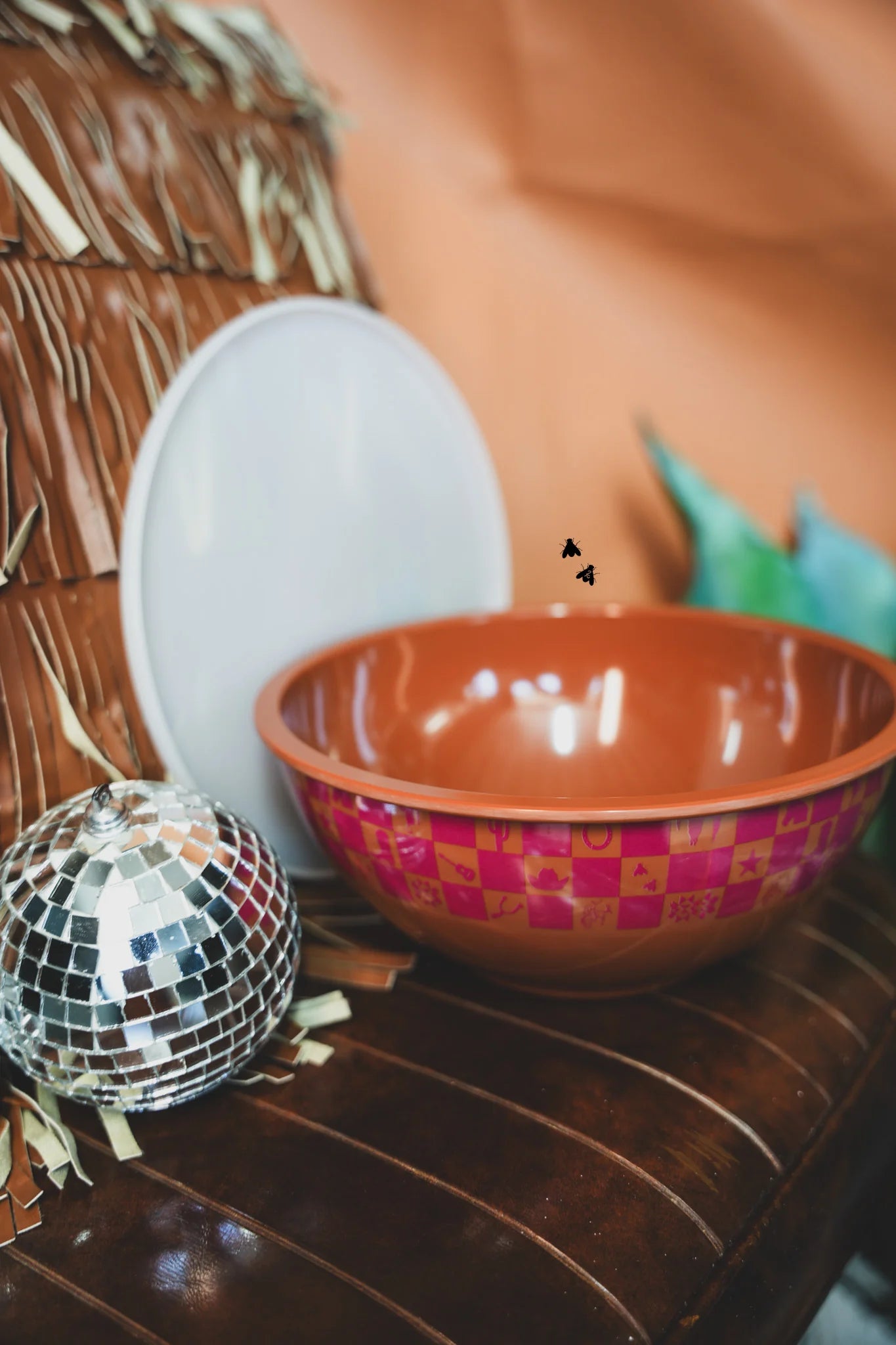 Aztec Bowl Set (Rust)