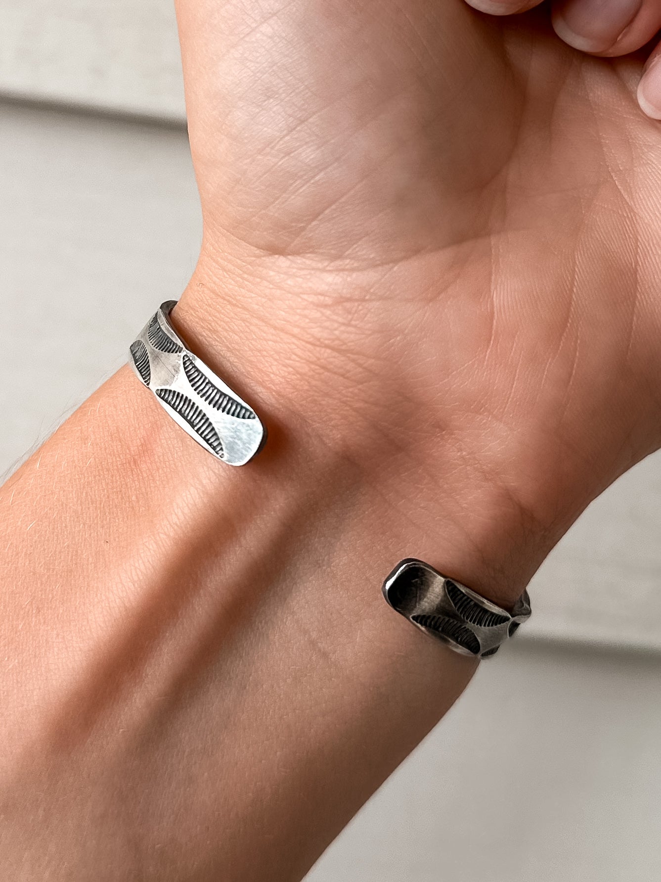 Navajo Handmade Sonoran Gold Cuff