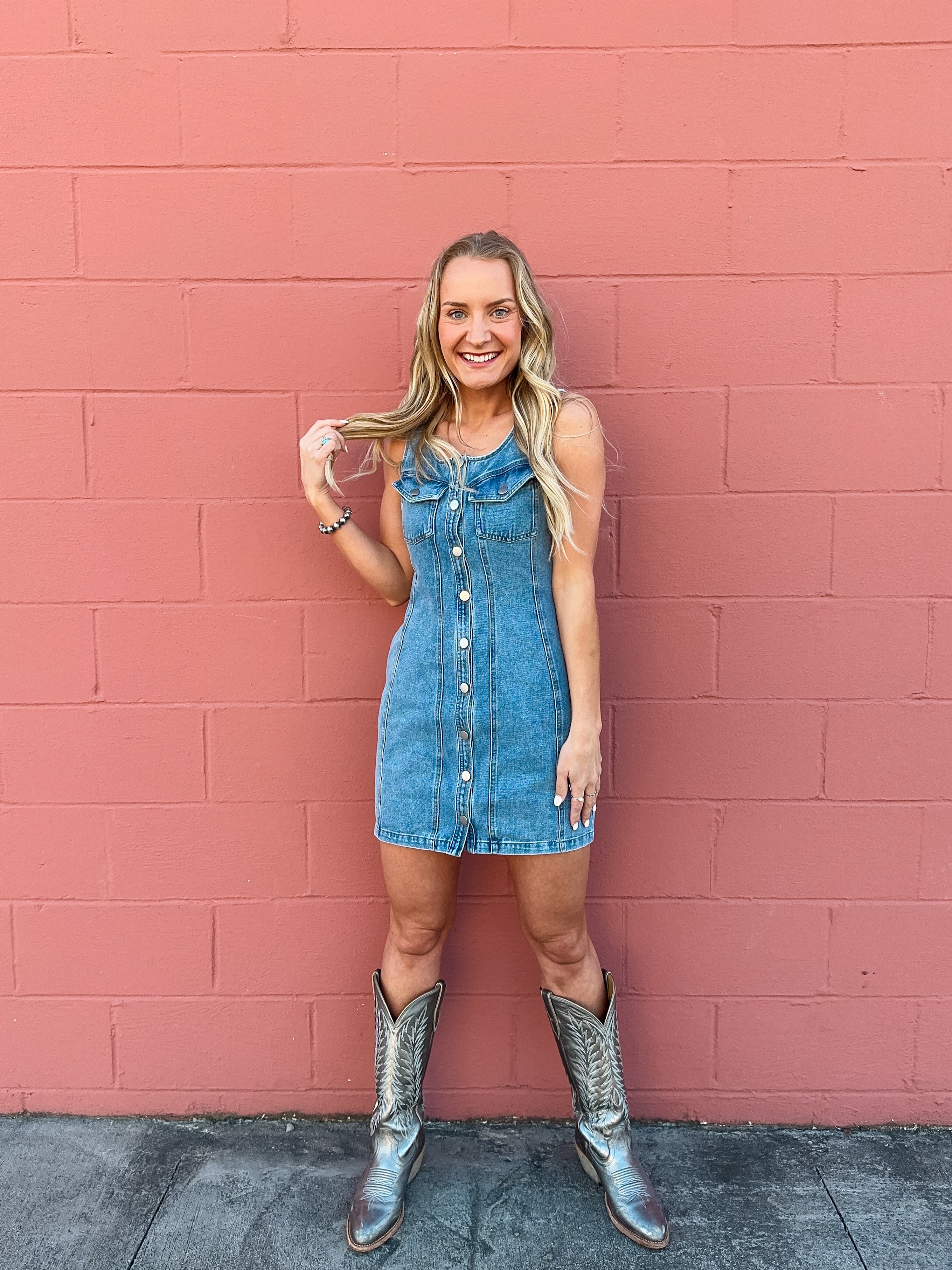 Macie Denim Dress