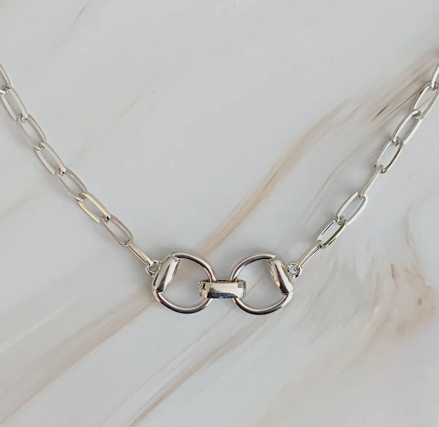 Single Bit Necklace (Silver)