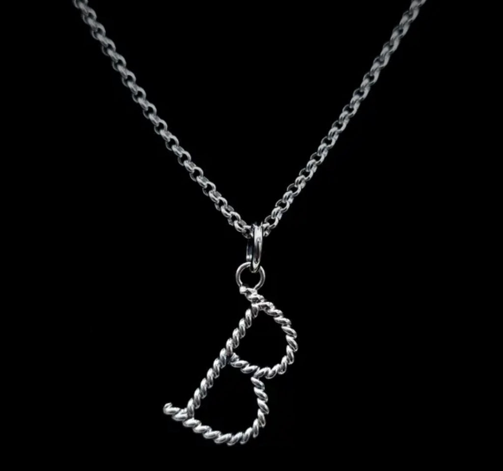 Sterling Silver Initial Pemdant
