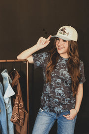 A Bit Western Trucker Hat