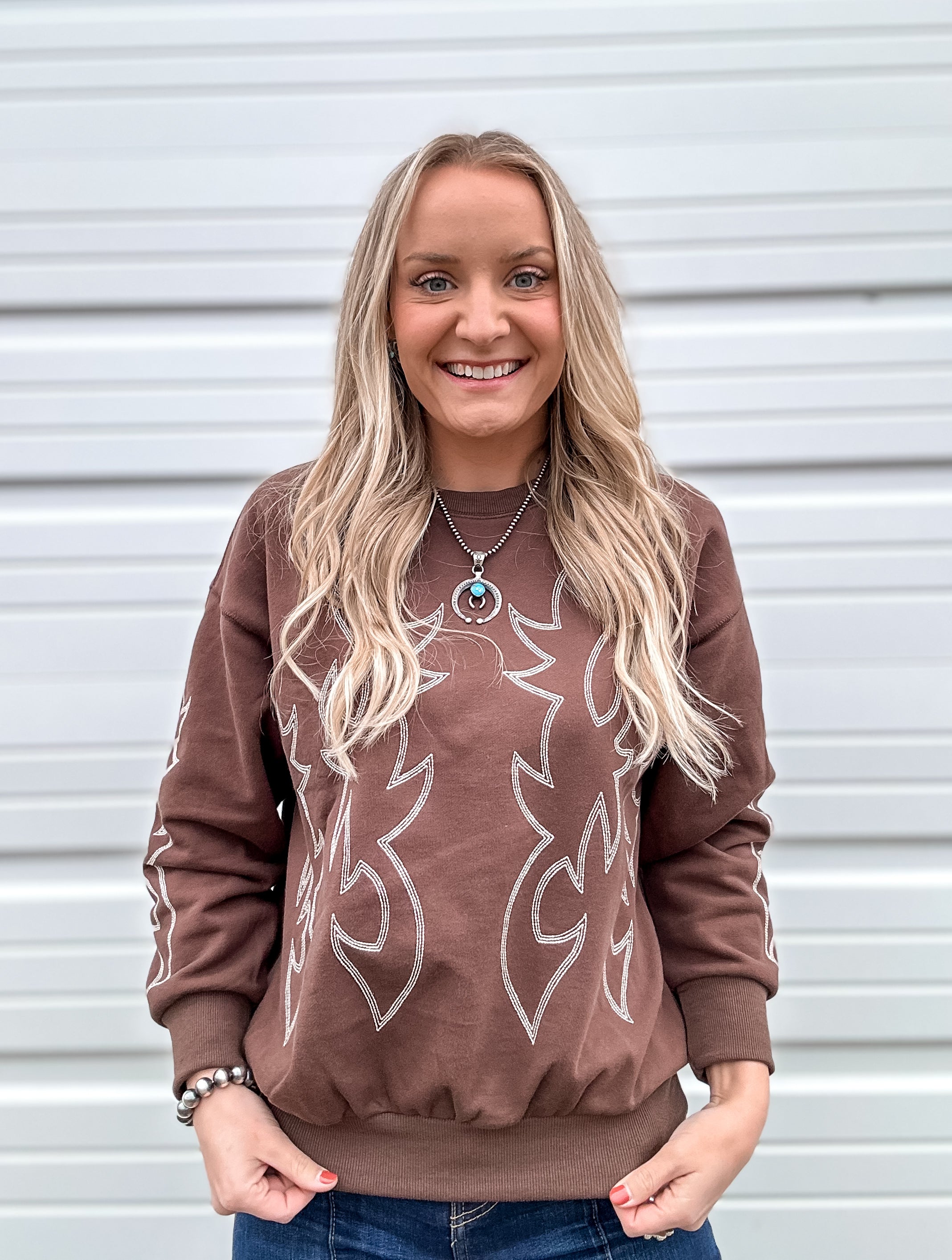 Bootstitch Sweatshirt (Brown)