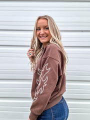 Bootstitch Sweatshirt (Brown)