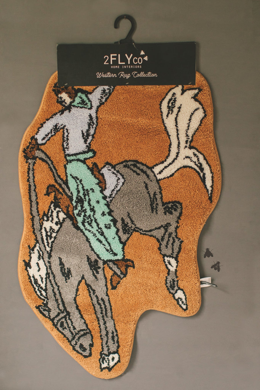 Bronc Buster Rug