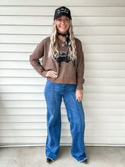 Angus Highway Knit Sweater (Brown)