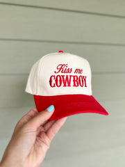 Kiss Me Cowboy Trucker Hat