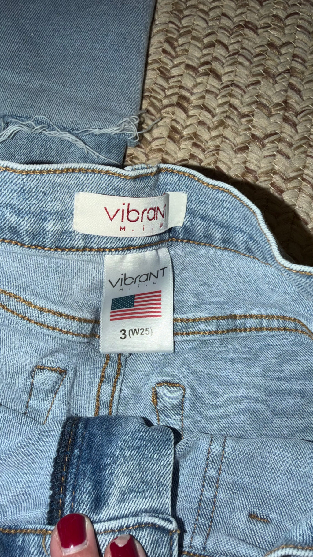 Houston Jeans Wide Leg High Waisted Cuffed Jeans