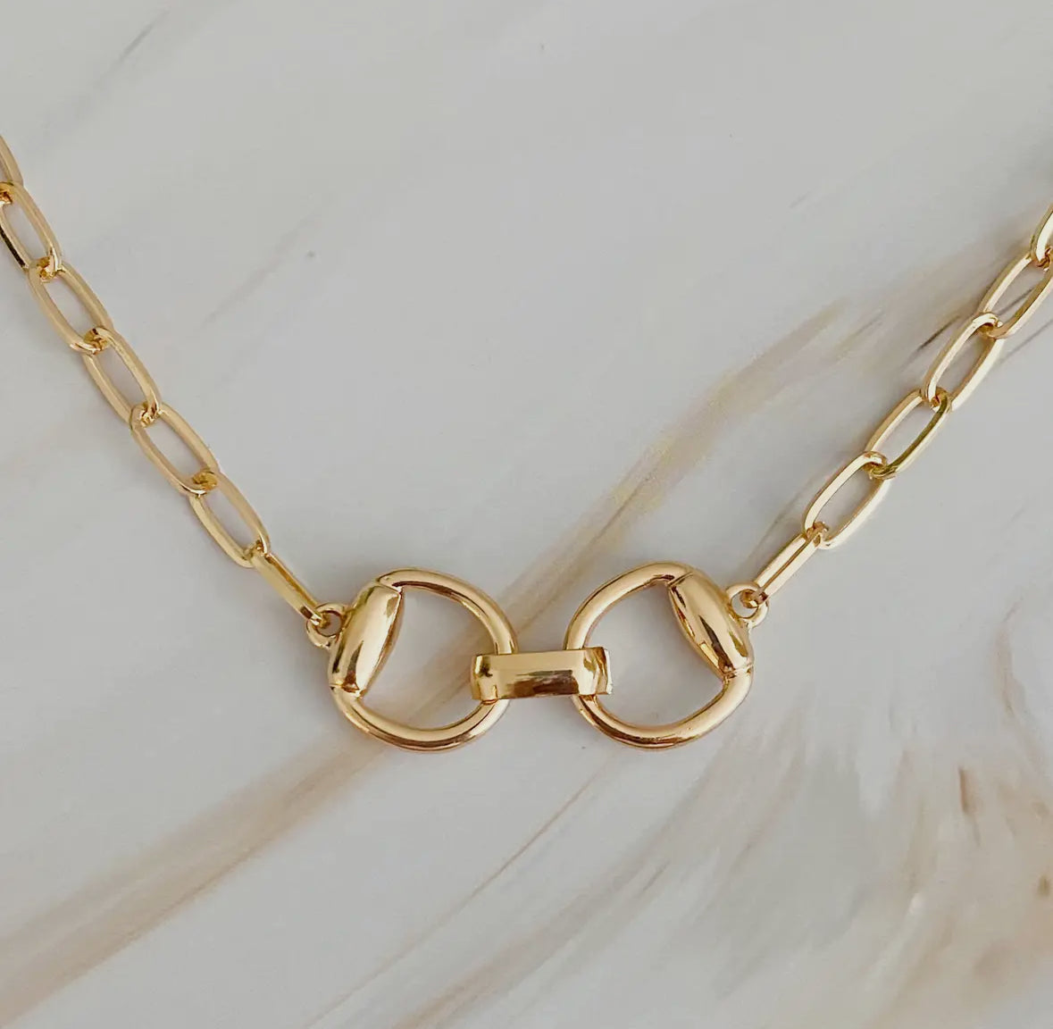 Single Bit Necklace (Gold)