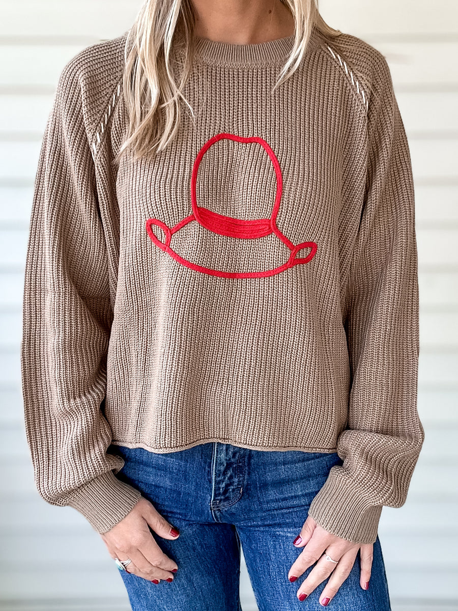 Hats Off Knit Sweater