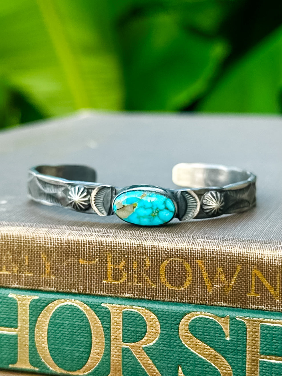 Navajo Handmade Sonoran Gold Cuff