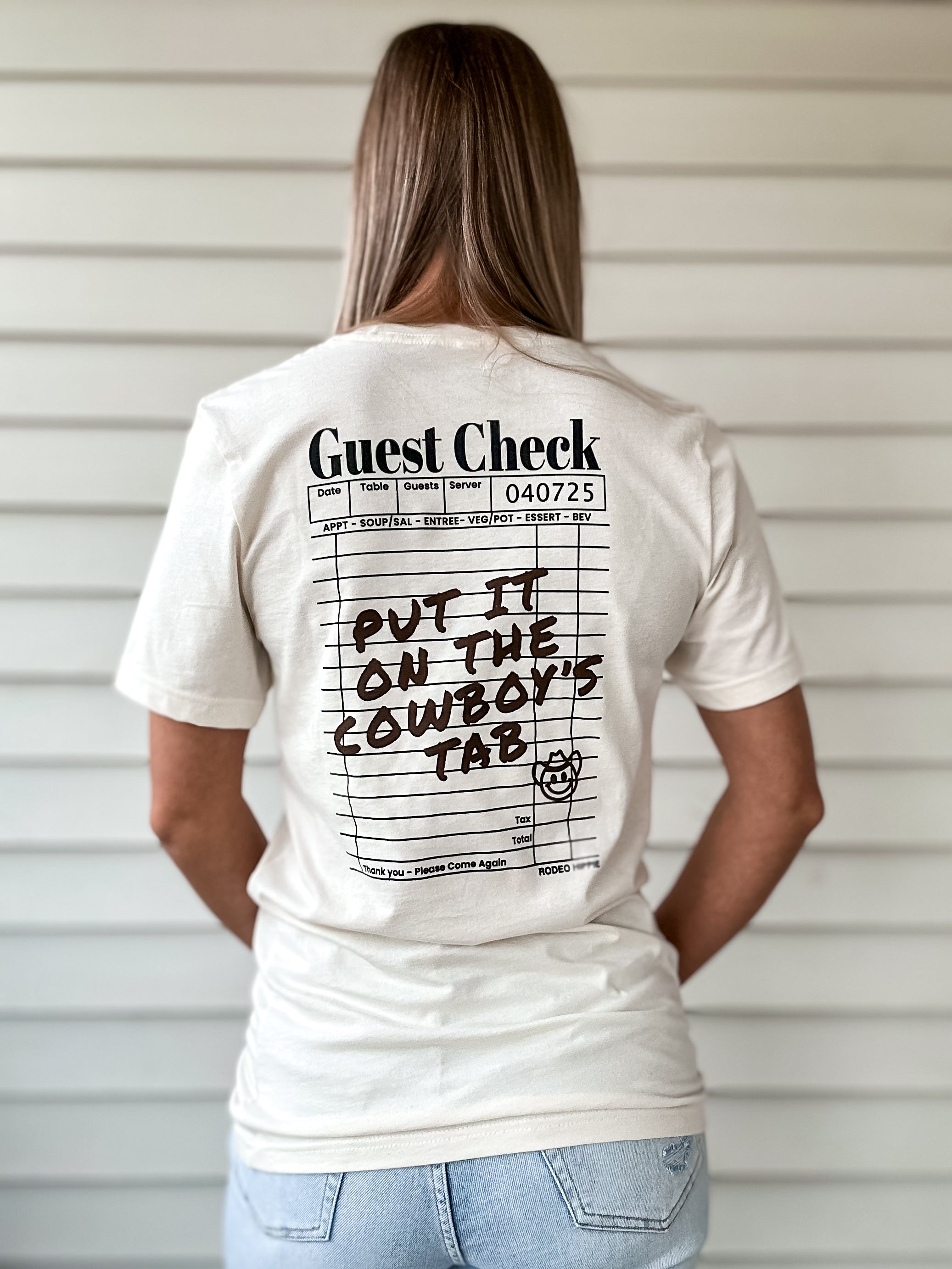 Put It On The Cowboy’s Tab Tee