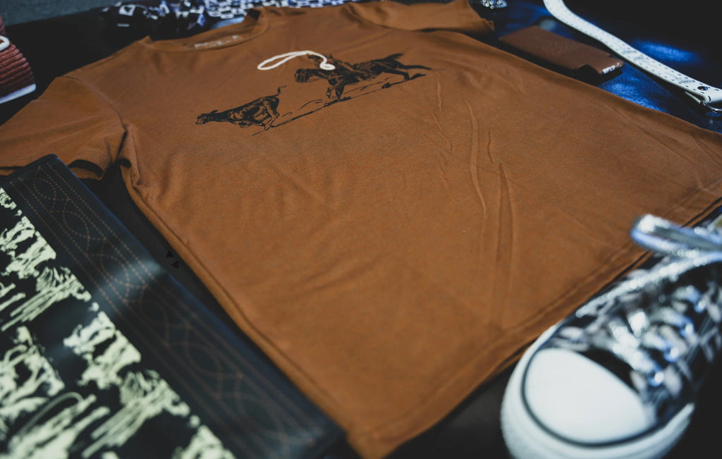 Ridin And Ropin Tee