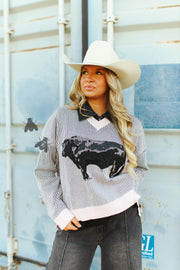 Angus Highway Knit Sweater (Grey)