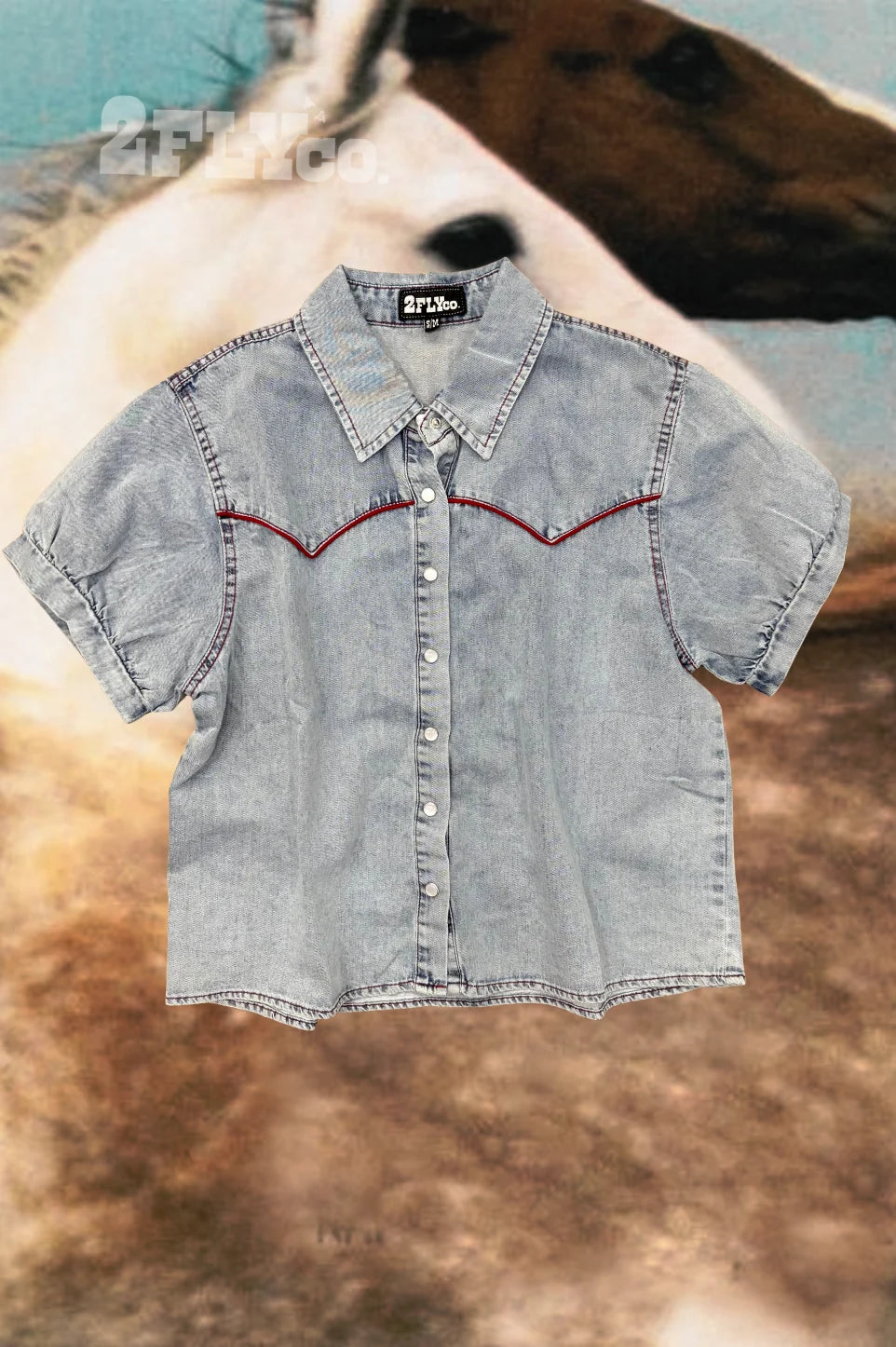 Durango Denim Top