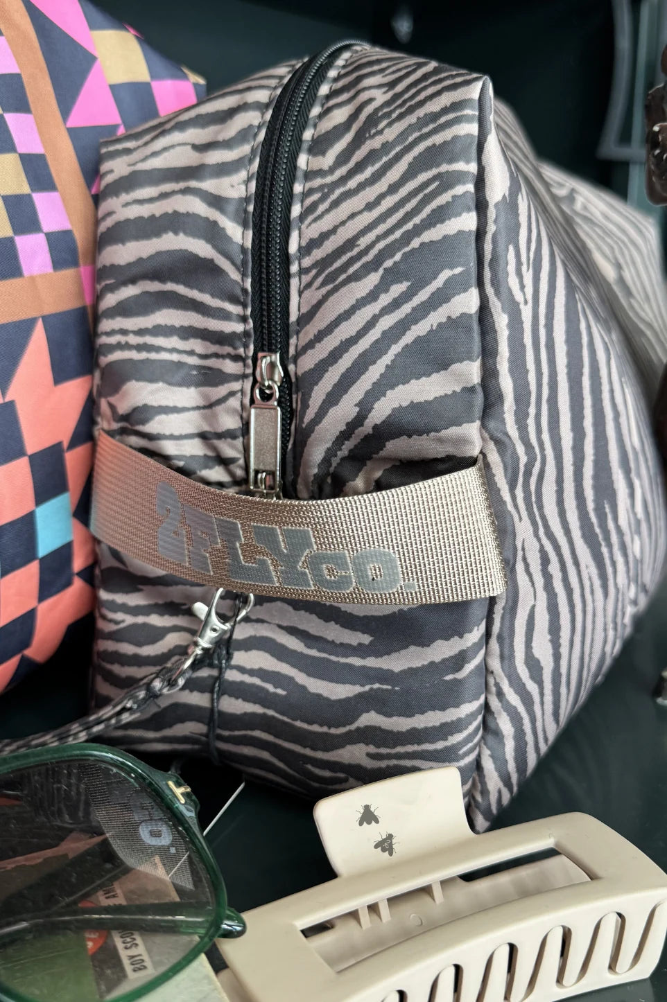 Zebra Traveler Bag