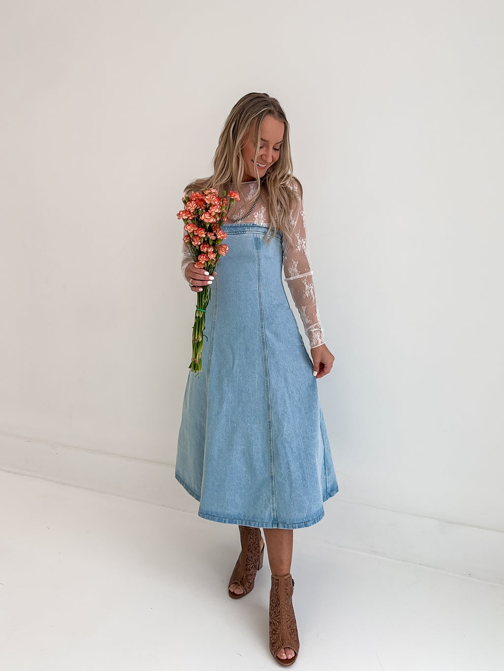Daisy Denim Dress Gypsy Dreams Boutique Daisy Denim Dress Gypsy Dreams Boutique