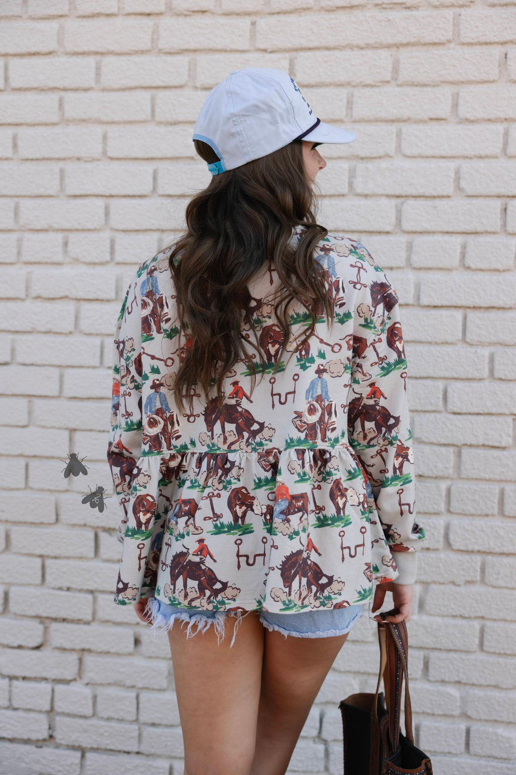 Cowhand Baby Doll Sweatshirt