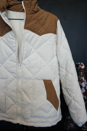 Texas quilted puffer jacket