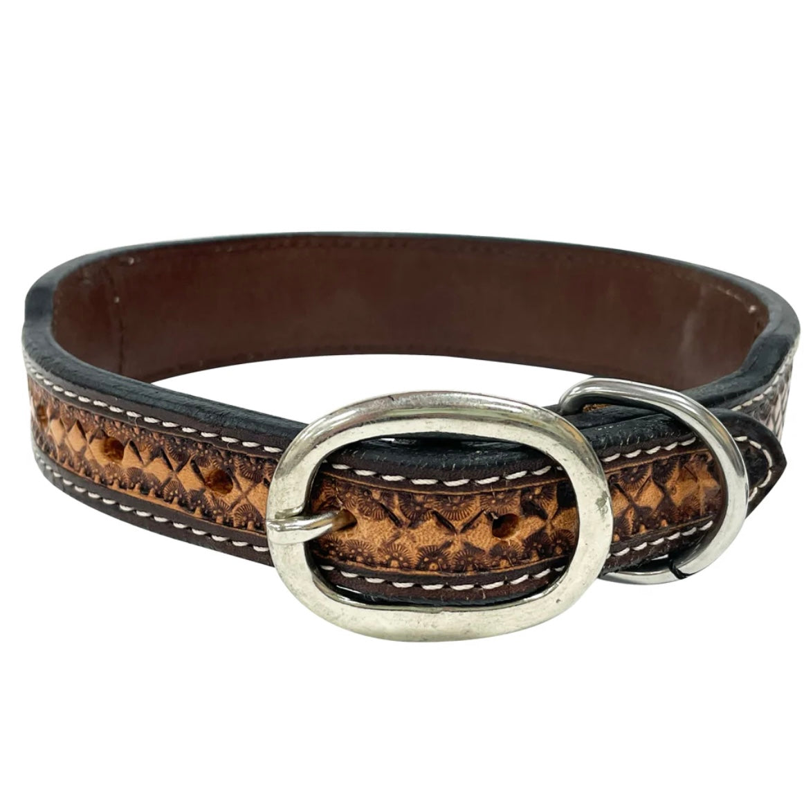 Premium Sunshine Flowers Western Dog Collar