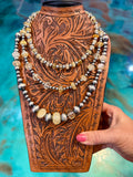 One Time Pieces – Faceted Citrine & Sterling Silver Necklaces