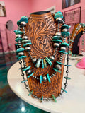 One Time Pieces – Collector’s Turquoise & Sterling Silver Statement Necklaces