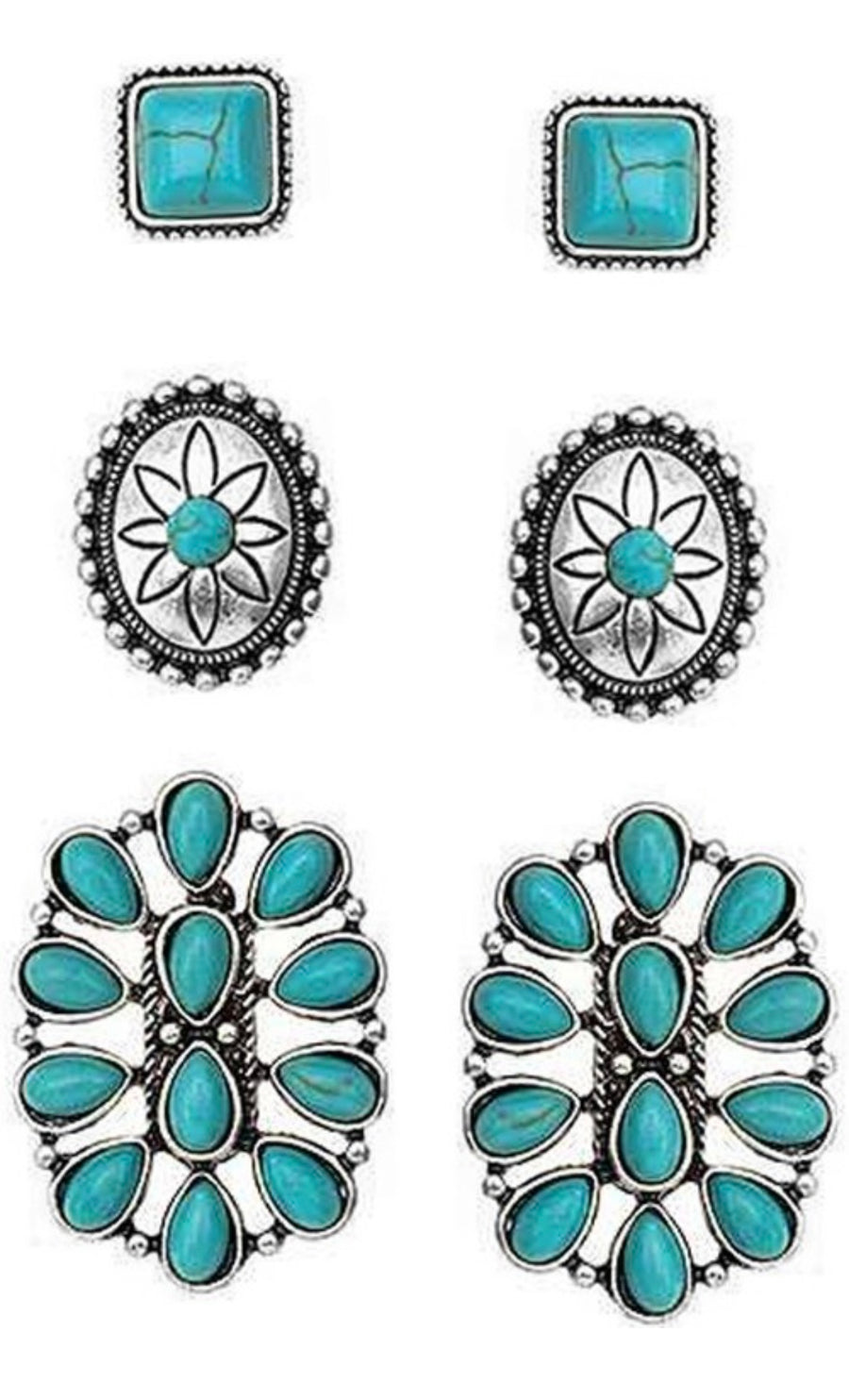 Western Earring Set #13