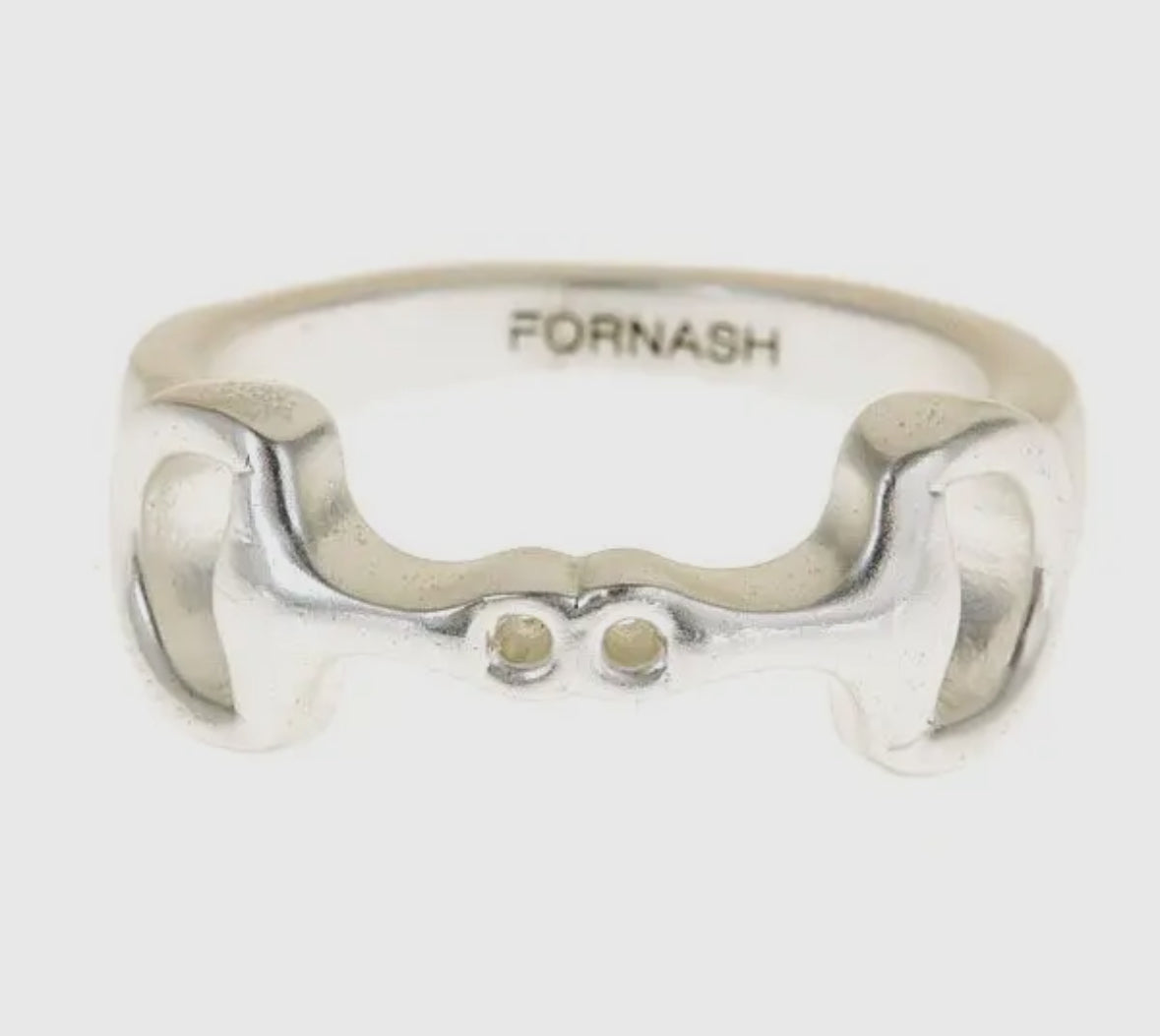 Silver Bit Ring