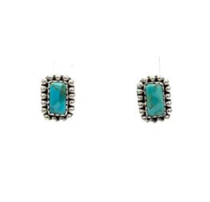 Rectangle Kingman Studs