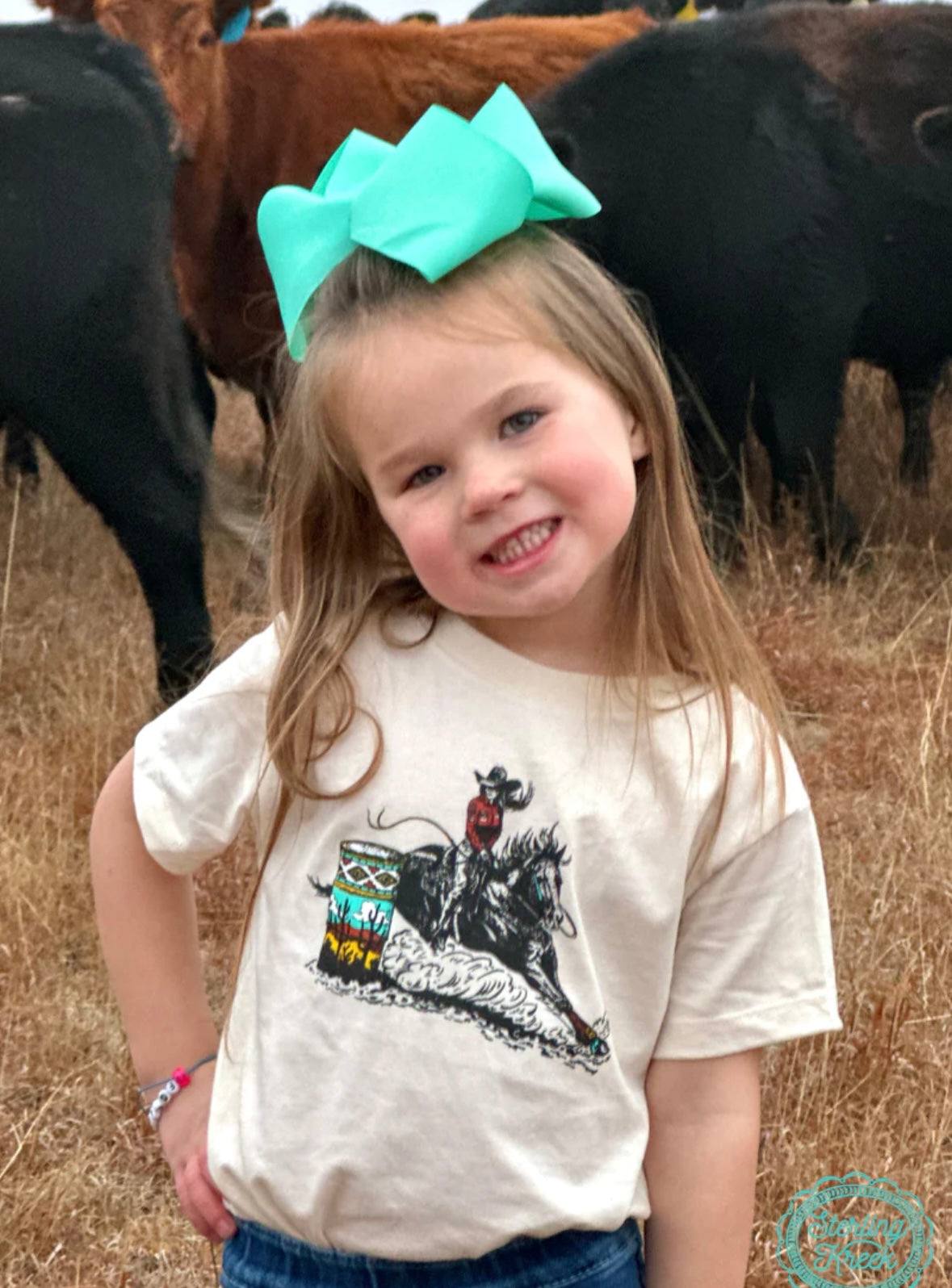 Barrel Racer Kids Tee