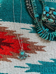 Turquoise Paw Necklace