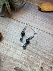 Sterling Silver Mini Blossom Dangle Earrings