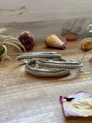 Sterling Silver Heavy-Duty Cuff Bracelet