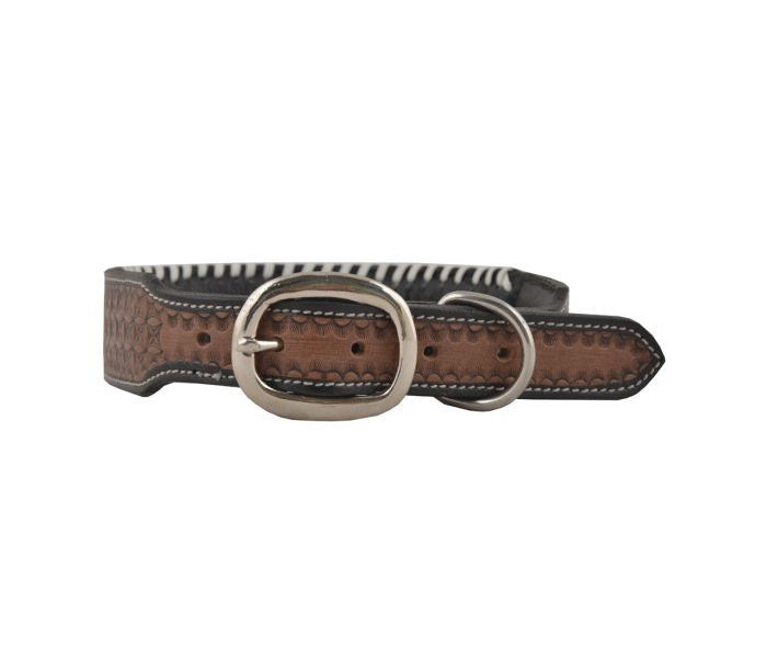 Daisy Leather Dog Collar