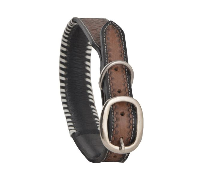 Daisy Leather Dog Collar